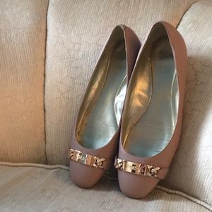 Coach Bianca Flats in Warm Blush